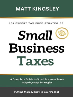 cover image of Small Business Taxes